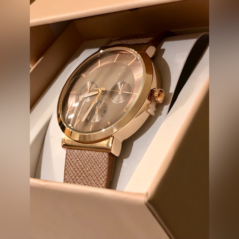 Rose Gold Watch